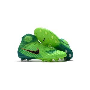 Kopačky Pánské Nike Magista Obra 2 Elite DF FG – Zelená modrá